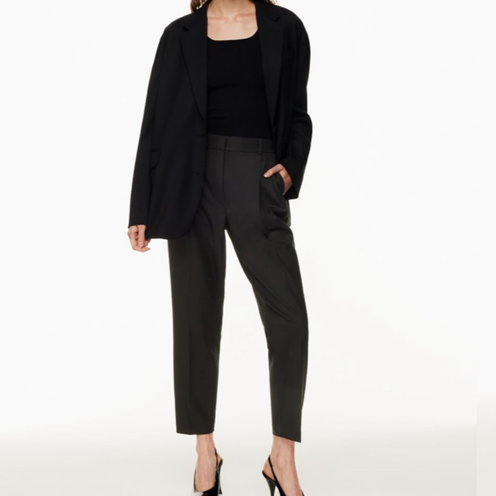 Babaton vogue pant black work trousers
